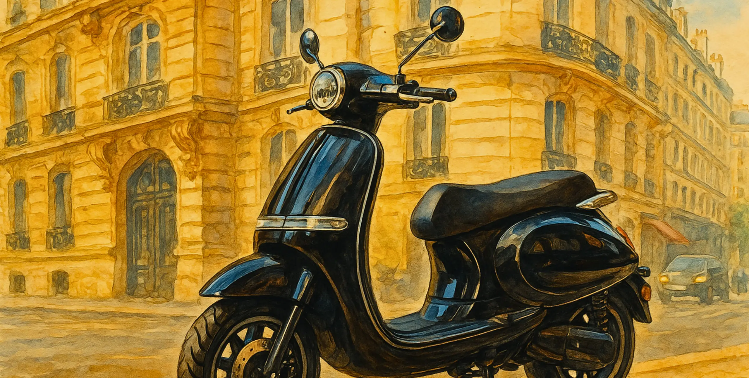 Frison T5000 Frison T5000 noir dans les rues de Paris